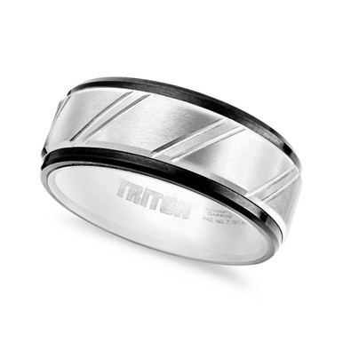 Men's Ring, Tungsten Carbide Band (9mm)