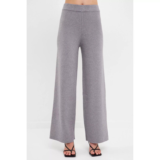 Women's Knit Wide Pants