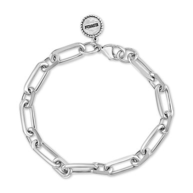EFFY® Men's Oval Link Bracelet in Sterling Silver
