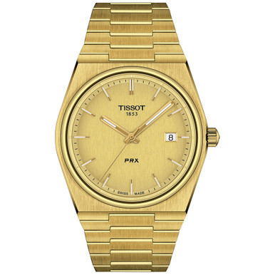 Men's PRX Gold-Tone Stainless Steel Bracelet Watch 40mm