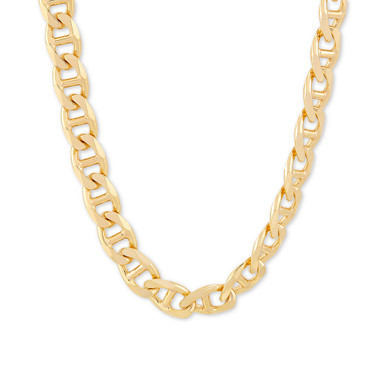 Mariner Link 24" Chain Necklace in 18k Gold-Plated Sterling Silver