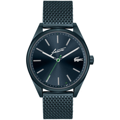 Men's Heritage Blue Stainless Steel Mesh Bracelet Watch 42mm