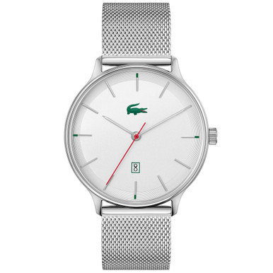 Men's Club Stainless Steel Mesh Bracelet Watch 42mm