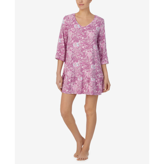 Women's 3/4 Sleeve Short Nightgown
