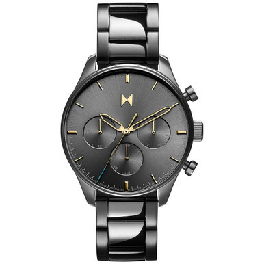 Men's Chronograph Airhawk Gunmetal-Tone Bracelet Watch 42mm