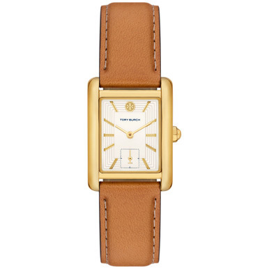 Women's The Eleanor Luggage Leather Strap Watch 25mm