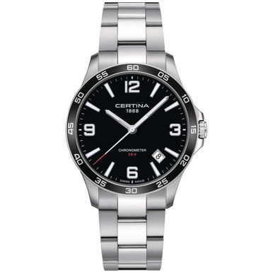 Men's Swiss DS-8 Stainless Steel Bracelet Watch 42mm