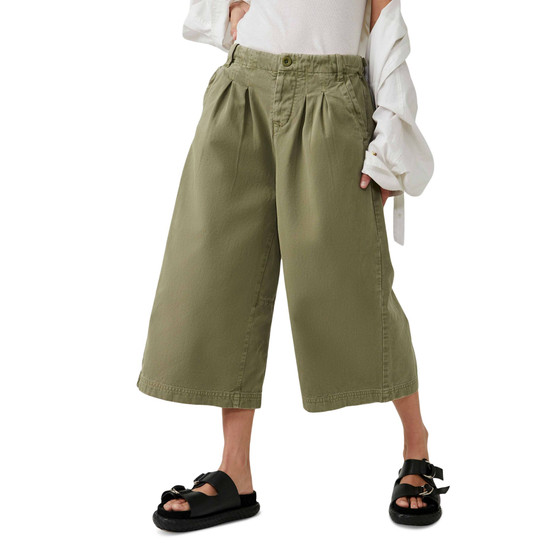 Women's Hard Rain Cropped Gaucho Pants