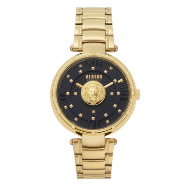 Moscova Women's 2 Hand Quartz Movement and Ion Plating Yellow Gold-Tone Bracelet Watch 38mm