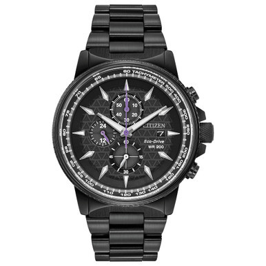 Black Panther Chronograph Black Bracelet Watch 42mm