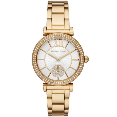 Women's Abbey Gold-Tone Stainless Steel Bracelet Watch 36mm