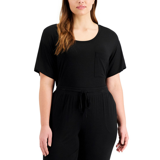 Plus Size Essentials Pajama T-Shirt, Created for Macy's