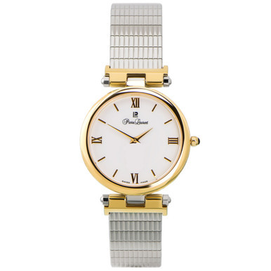 Unisex Swiss Stainless Steel & Gold-Plated Stainless Steel Bracelet Watch 33mm