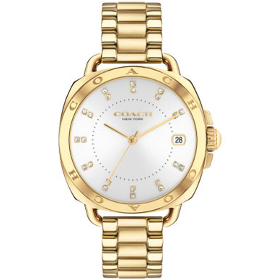 Women's Tatum Gold-Tone Stainless Steel Bracelet Watch, 34mm