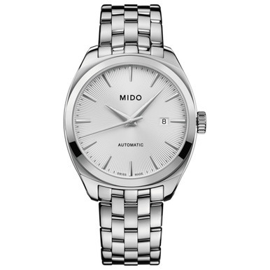 Men's Swiss Automatic Belluna Royal Stainless Steel Bracelet Watch 41mm