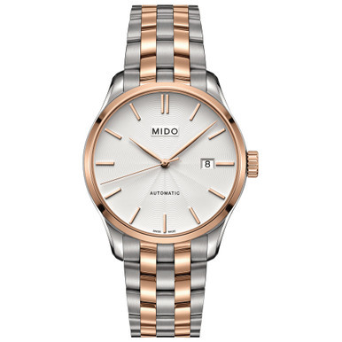 Men's Swiss Belluna II Two-Tone PVD Stainless Steel Bracelet Watch 40mm