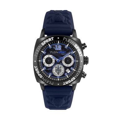 Men's Wildcat Blue Silicone Strap Watch 40mm