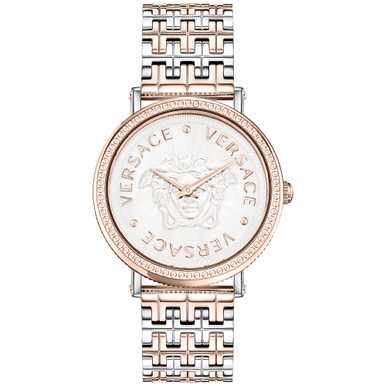 Women's Swiss V-Dollar Two-Tone Bracelet Watch 37mm