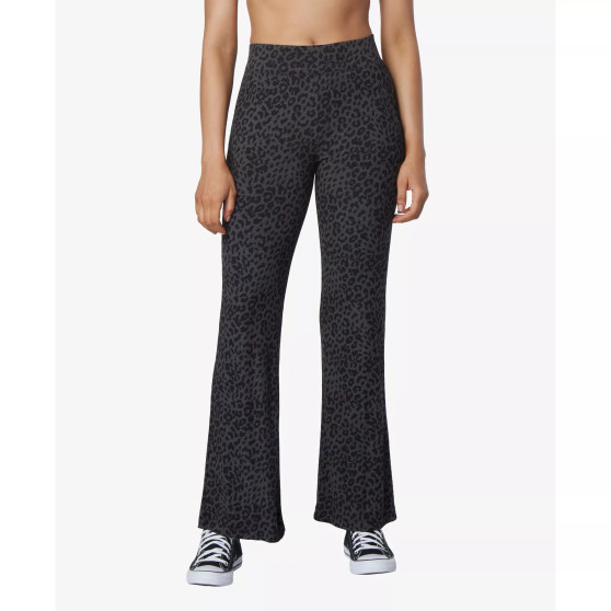 Women's Full Length Ribbed Wide Leg Pants