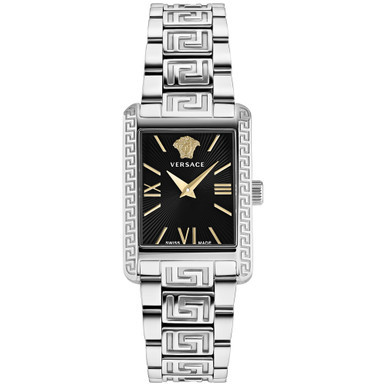 Women's Swiss Tonneau Stainless Steel Bracelet Watch 23x33mm