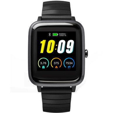 Women's Iconnect Active+ with Black Expansion Bracelet Smart Watch, 38 mm