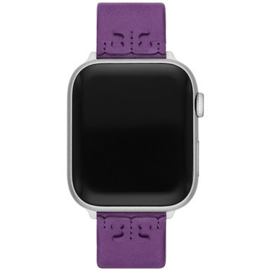 Purple Leather Strap For Apple Watch® 38mm-45mm