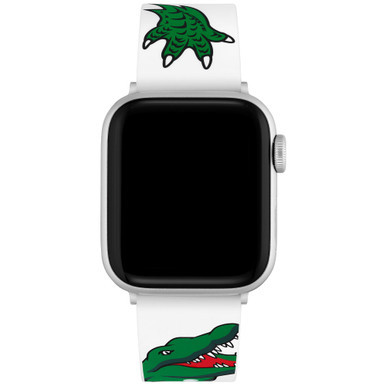 Striping White Silicone Strap for Apple Watch® 38mm/40mm