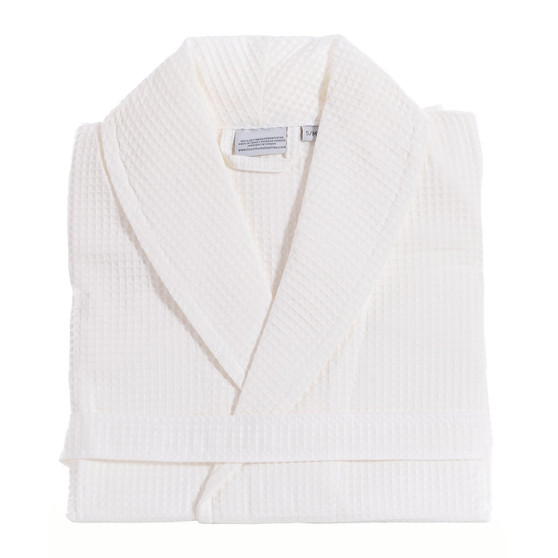 Unisex Waffle Weave Bath Robe
