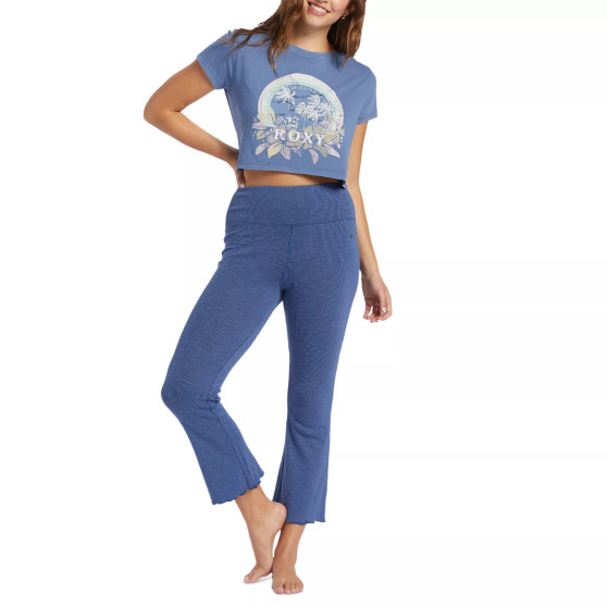 Juniors' Zuma Ribbed Knit Flare Pants