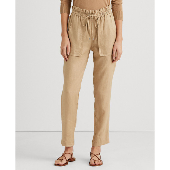Linen Ankle Pants