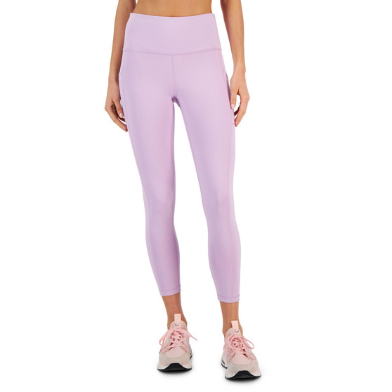 Women's Compression High-Waist Side-Pocket 7/8 Length Leggings, Created for Macy's