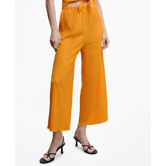 Women's Textured Flowy Pants