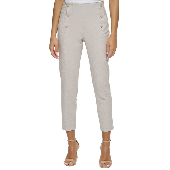 Women's Textured Woven Sailor Pants