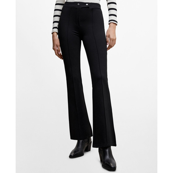 Women's Flared Buttoned Pants