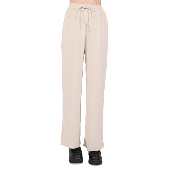 Women's High-Rise Drawstring Wide-Leg Pants