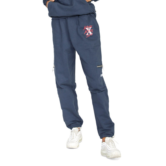 X Stella Maxwell Juniors' Maxwell Cotton High-Rise Sweatpants