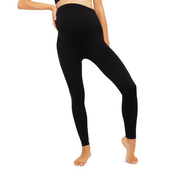 Seamless Compression Comfort Waist Maternity Leggings