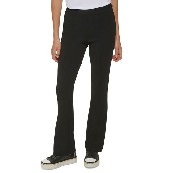 Women's Side-Zip Flared-Leg Pants