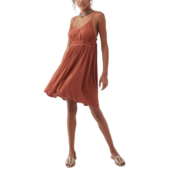 Juniors' Kenzie Spaghetti-Strap Mini Dress