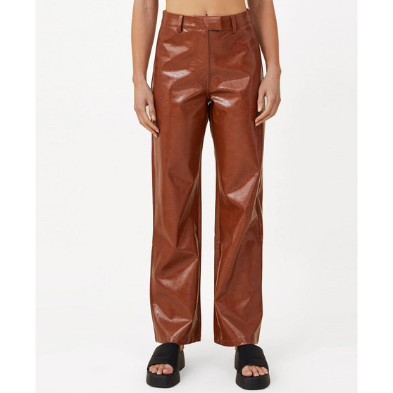 Women's Arlow Straight Faux Leather Pants