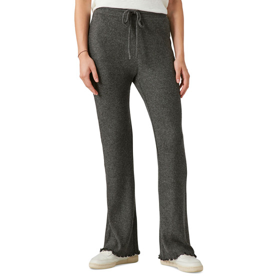 Women's Cloud Ribbed Flare-Leg Pants