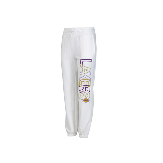 Women's White Los Angeles Lakers Sunray Pants
