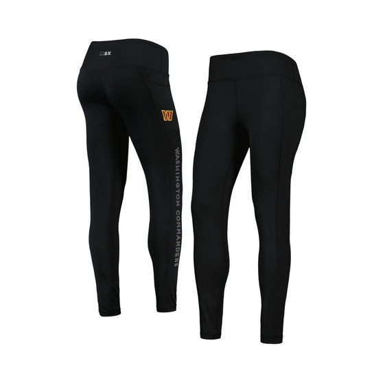 Women's Black Washington Commanders Ivy Leggings