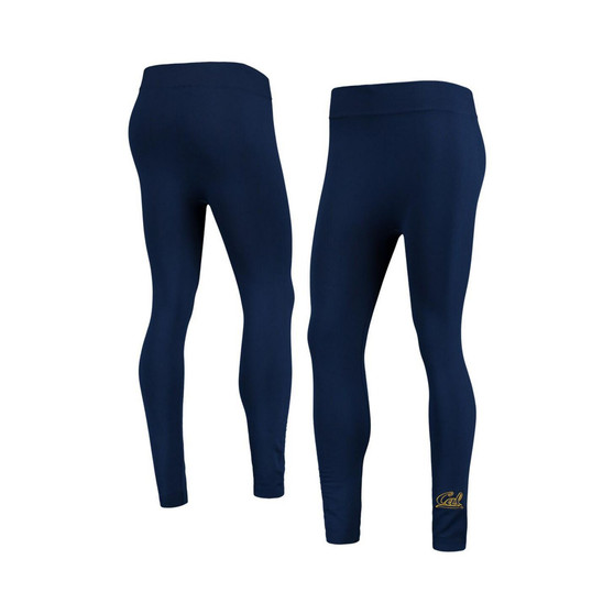 Women's Navy Cal Bears Fleece Leggings