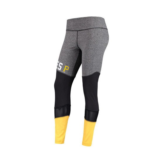 Women's Gray Pittsburgh Pirates High Stepping Leggings
