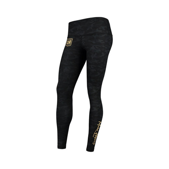 Women's Black LAFC Team Camo Leggings