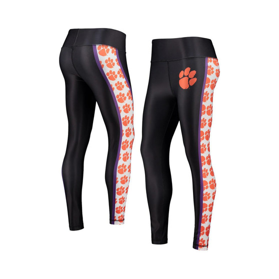 Women's Black Clemson Tigers Dormer Knit Leggings