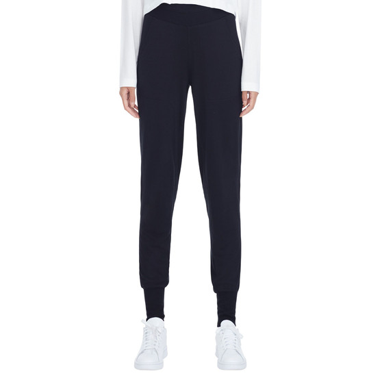 Women's Pull On Light Weight Ribbed Jogger Pants
