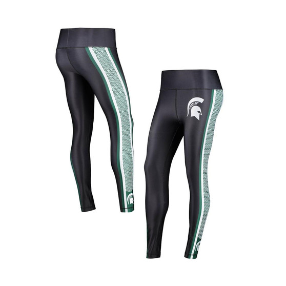 Women's Black Michigan State Spartans Dormer Knit Leggings