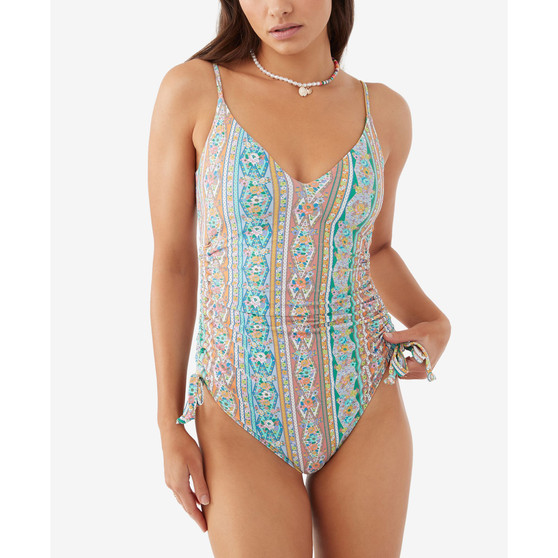 Juniors' Julie Imperial Printed One-Piece Swimsuit